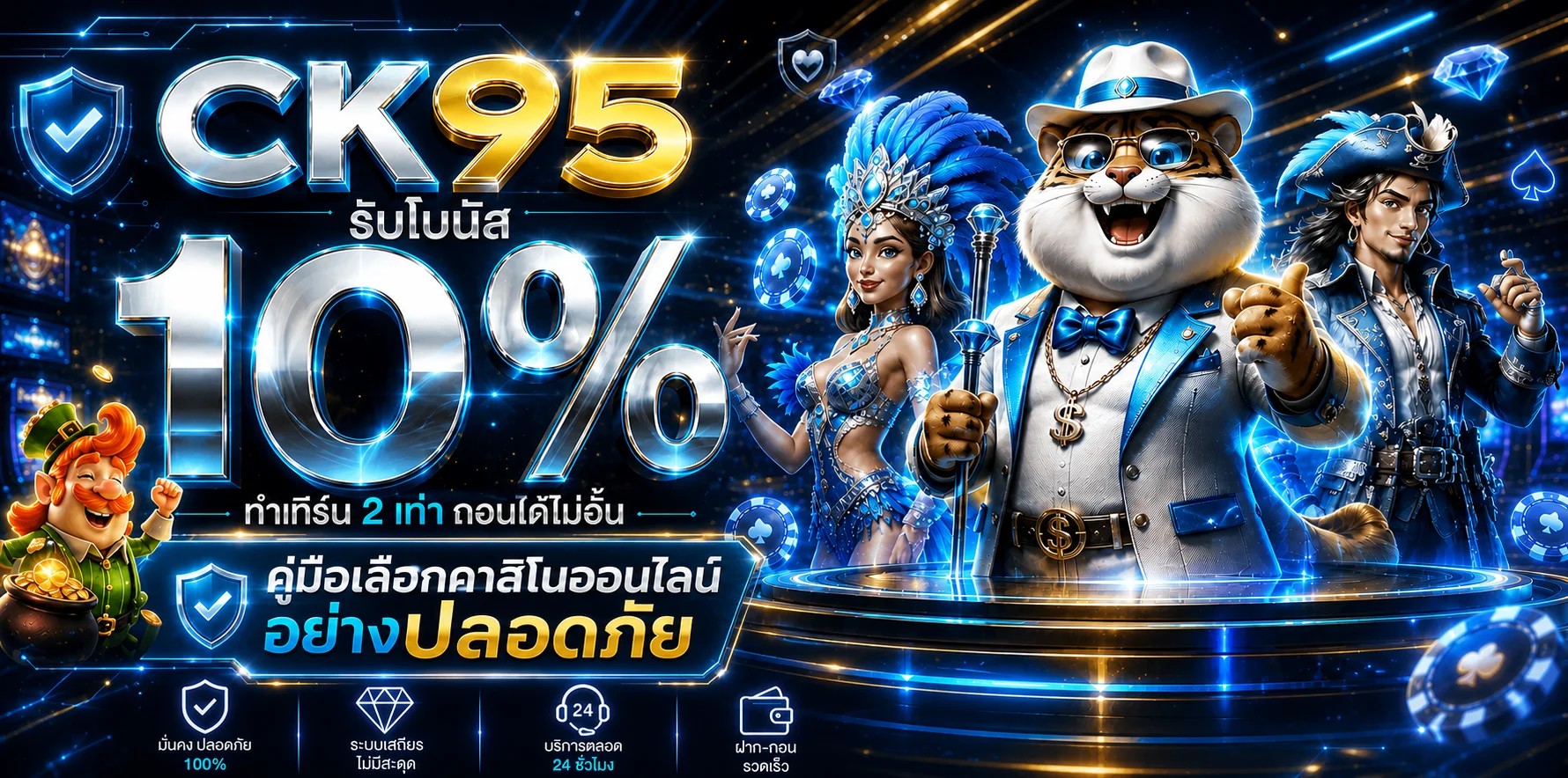 CK95 คู่มือเลือกคาสิโนออนไลน์และตั้งงบปลอดภัย